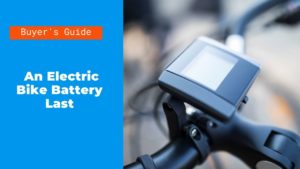 How Long Does An Electric Bike Battery Last