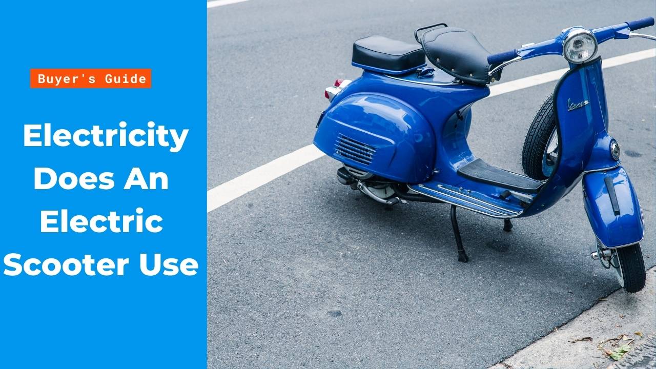 How Much Electricity Does An Electric Scooter Use?